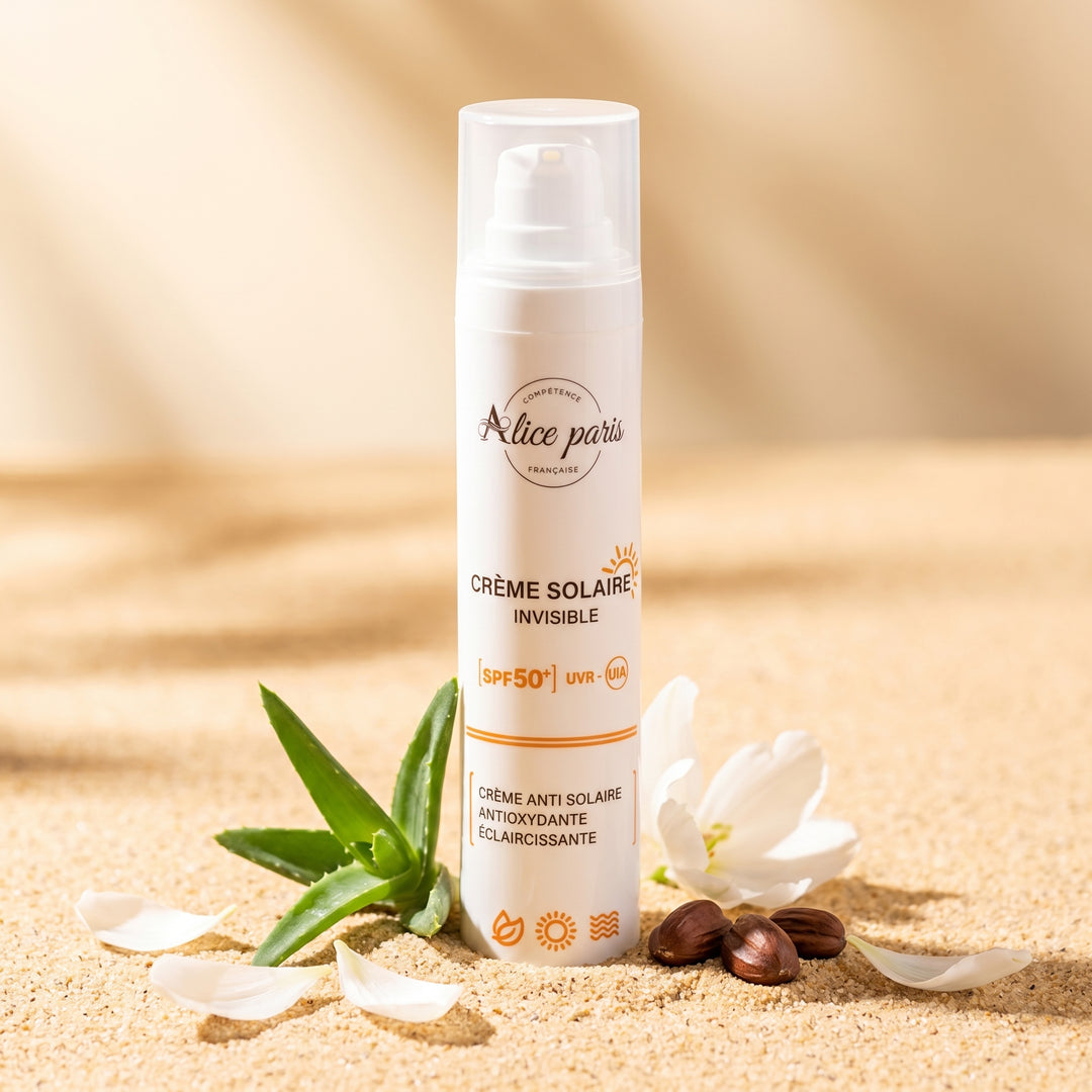 Crème solaire invisible SPF50+ UVB-UVA