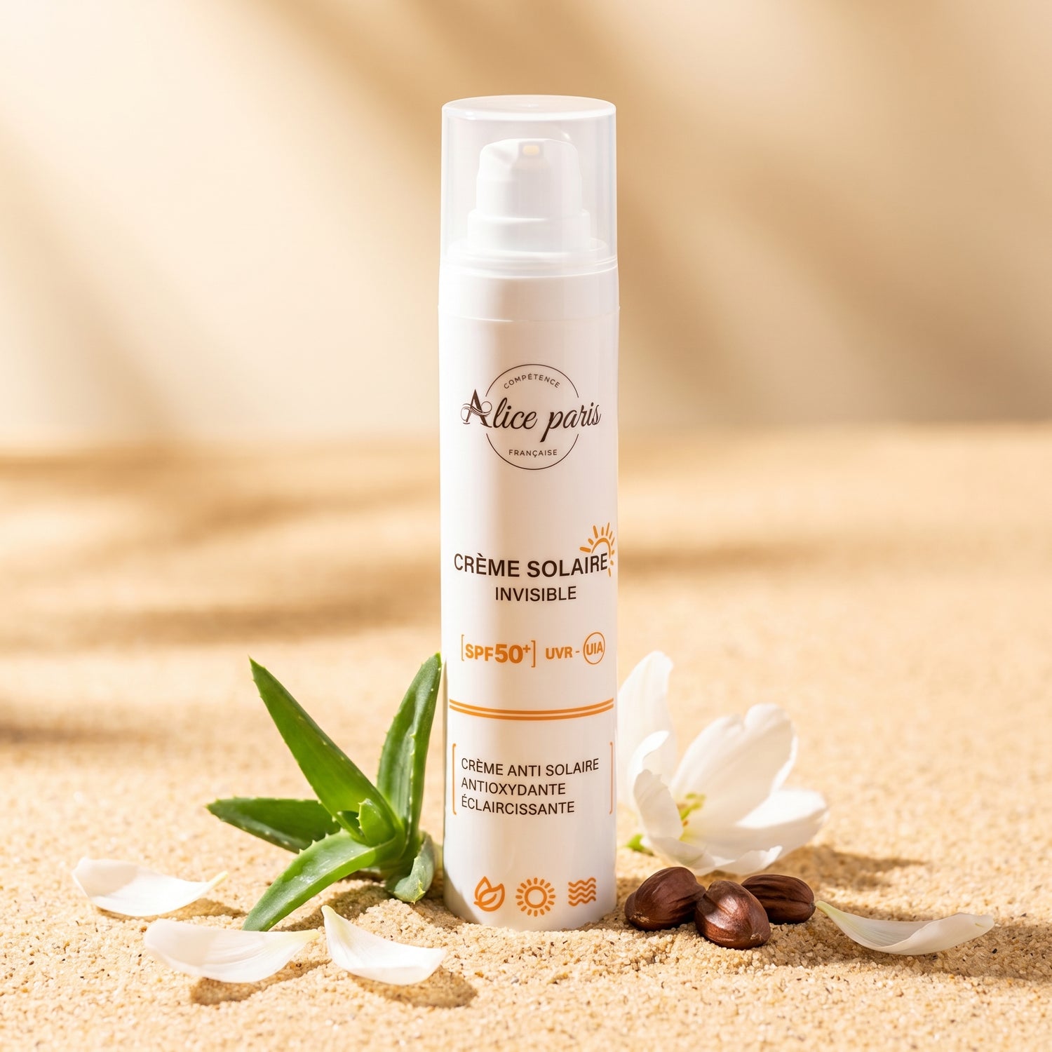 Crème solaire invisible SPF50+ UVB-UVA