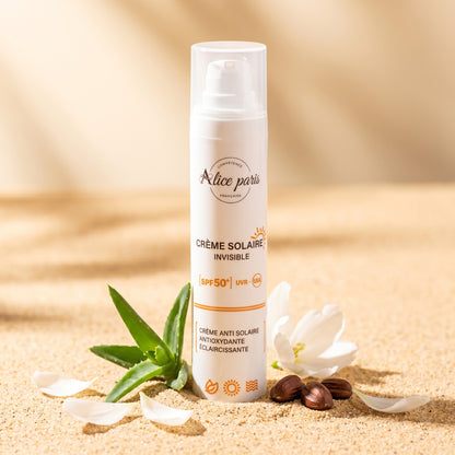 Crème solaire invisible SPF50+ UVB-UVA