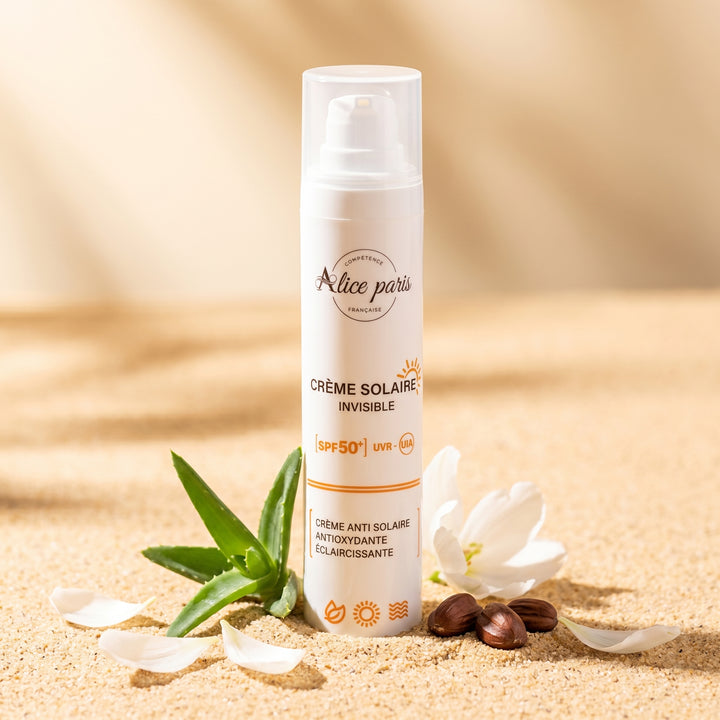 Crème solaire invisible SPF50+ UVB-UVA