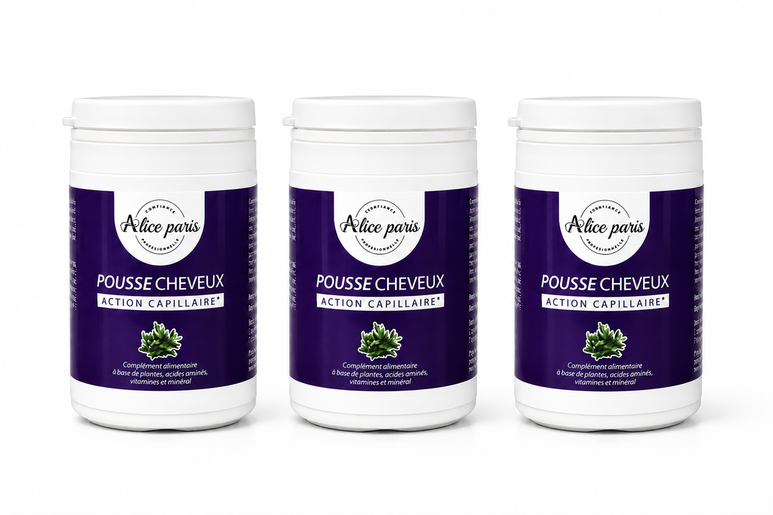 Packs 3x Pousse Cheveux – Vitamines &amp; Plantes Alice Paris